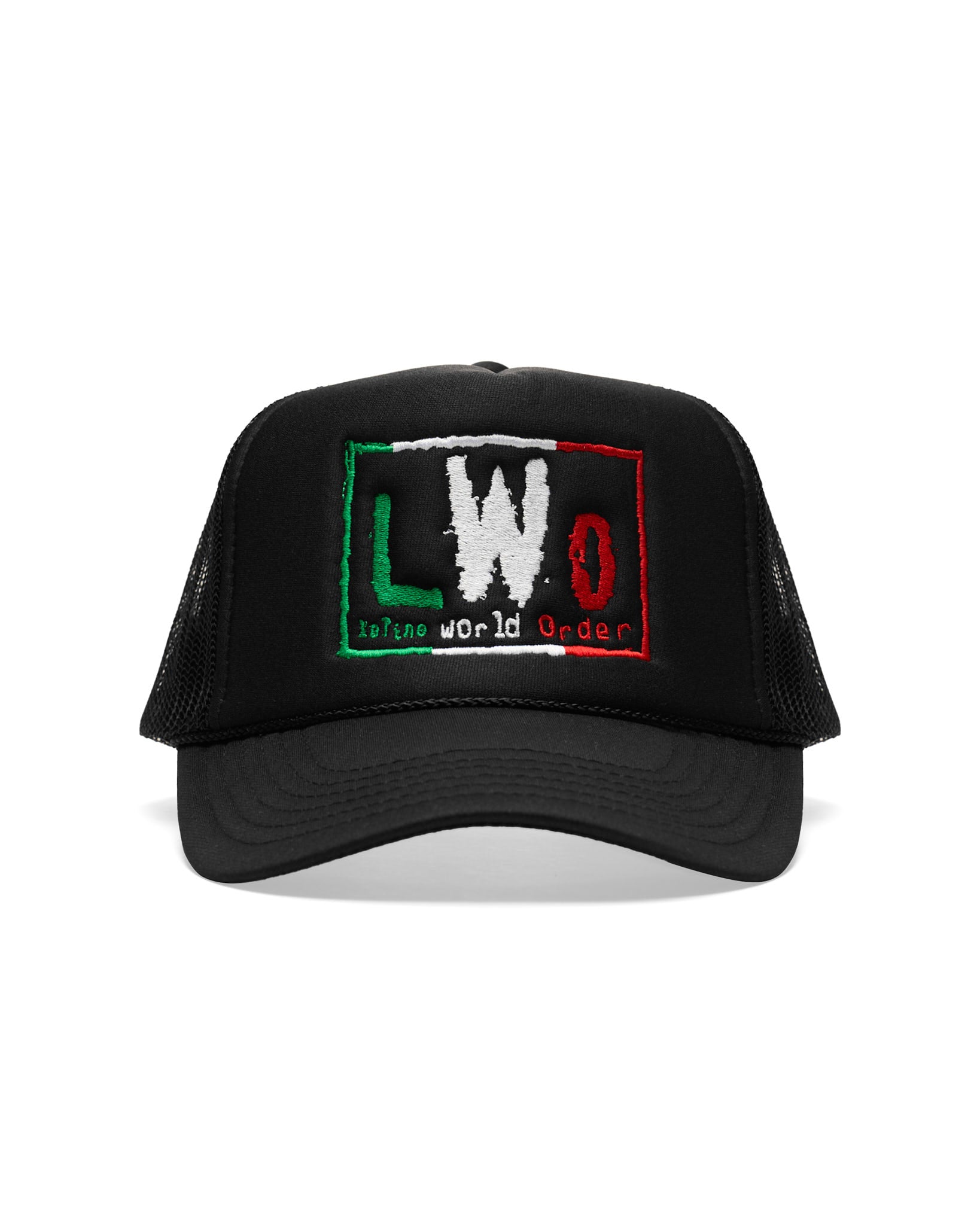 LWO Black Trucker Hat