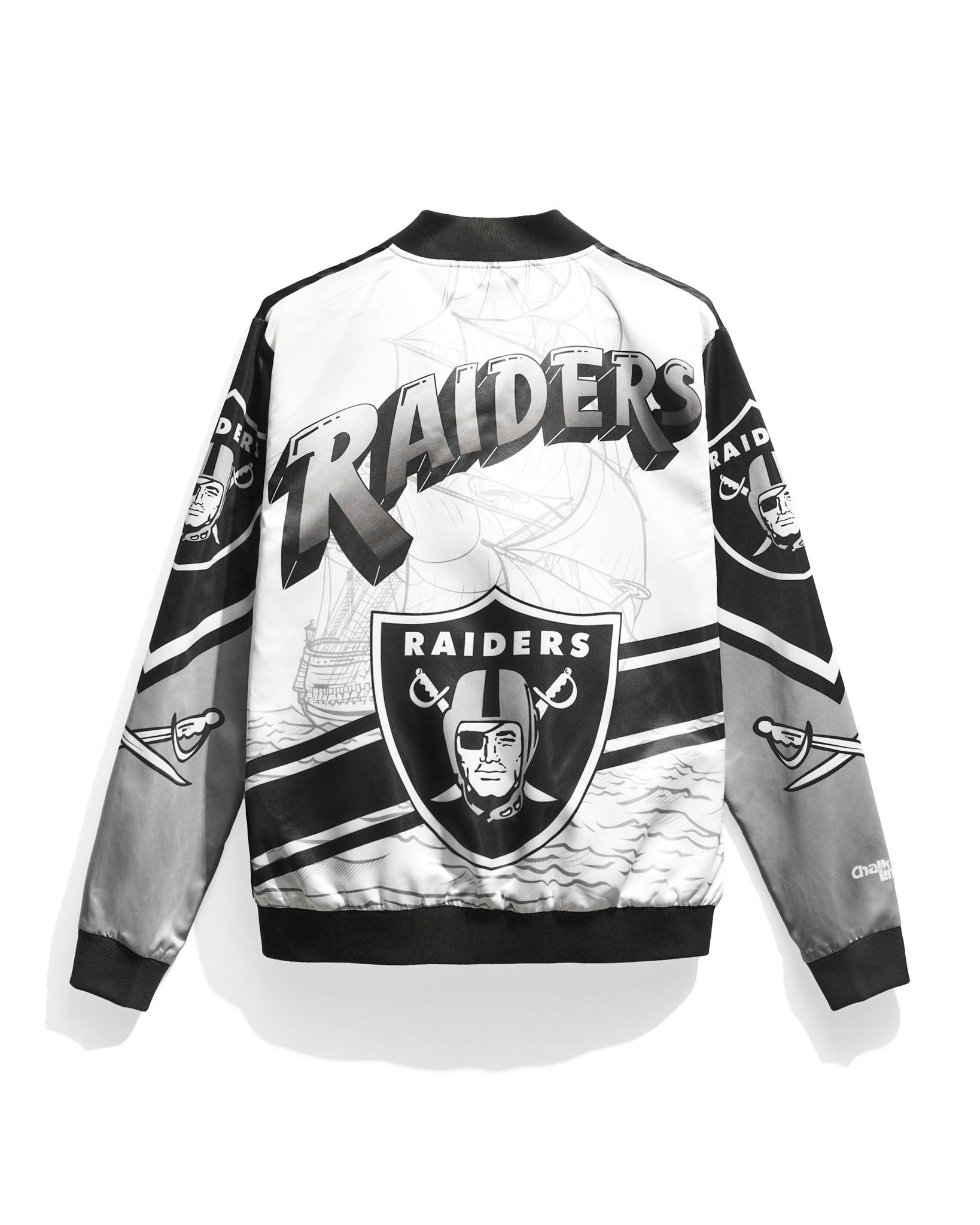 raiders silver jacket