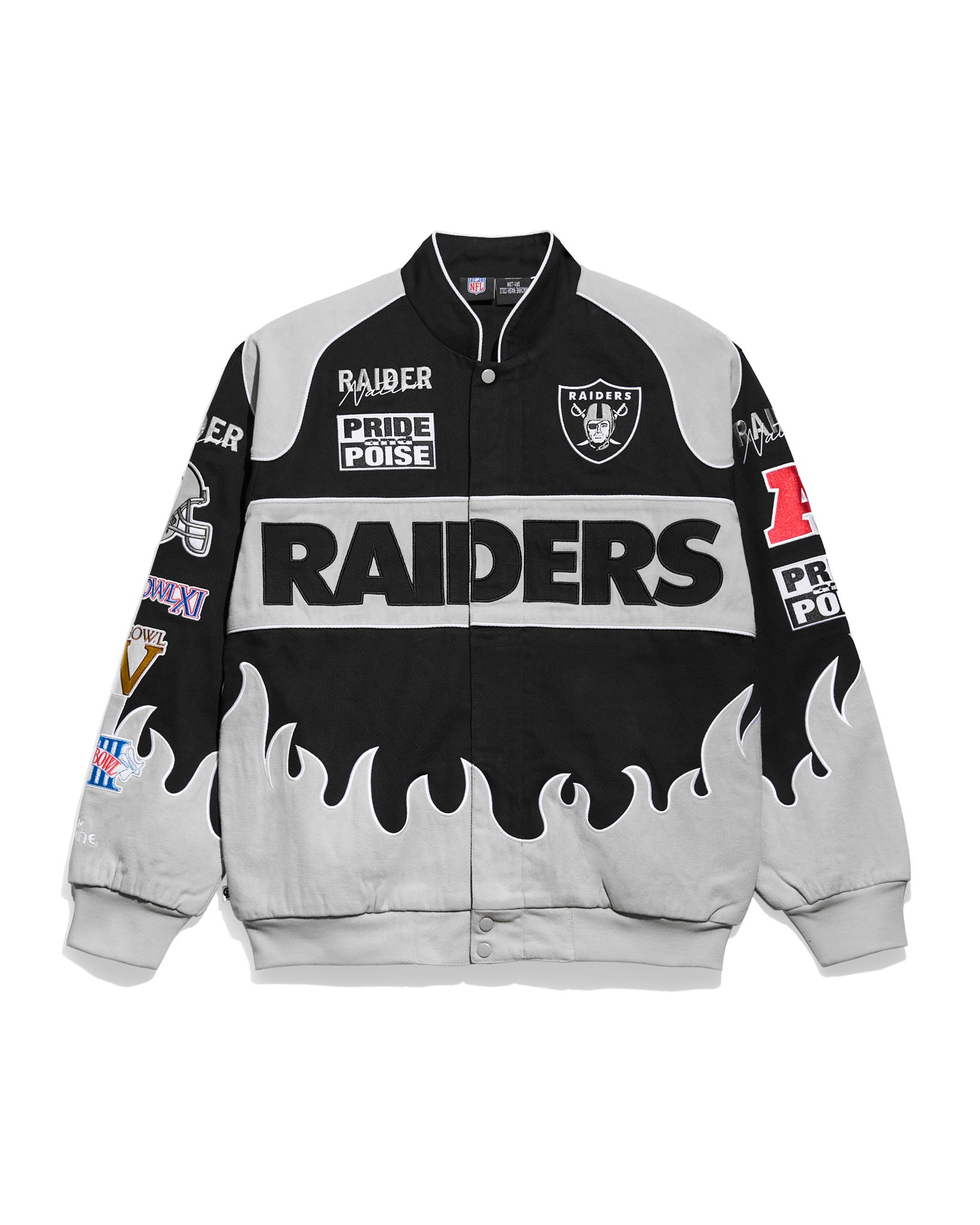 Las Vegas Raiders Premium Racing Jacket – Chalk Line Apparel