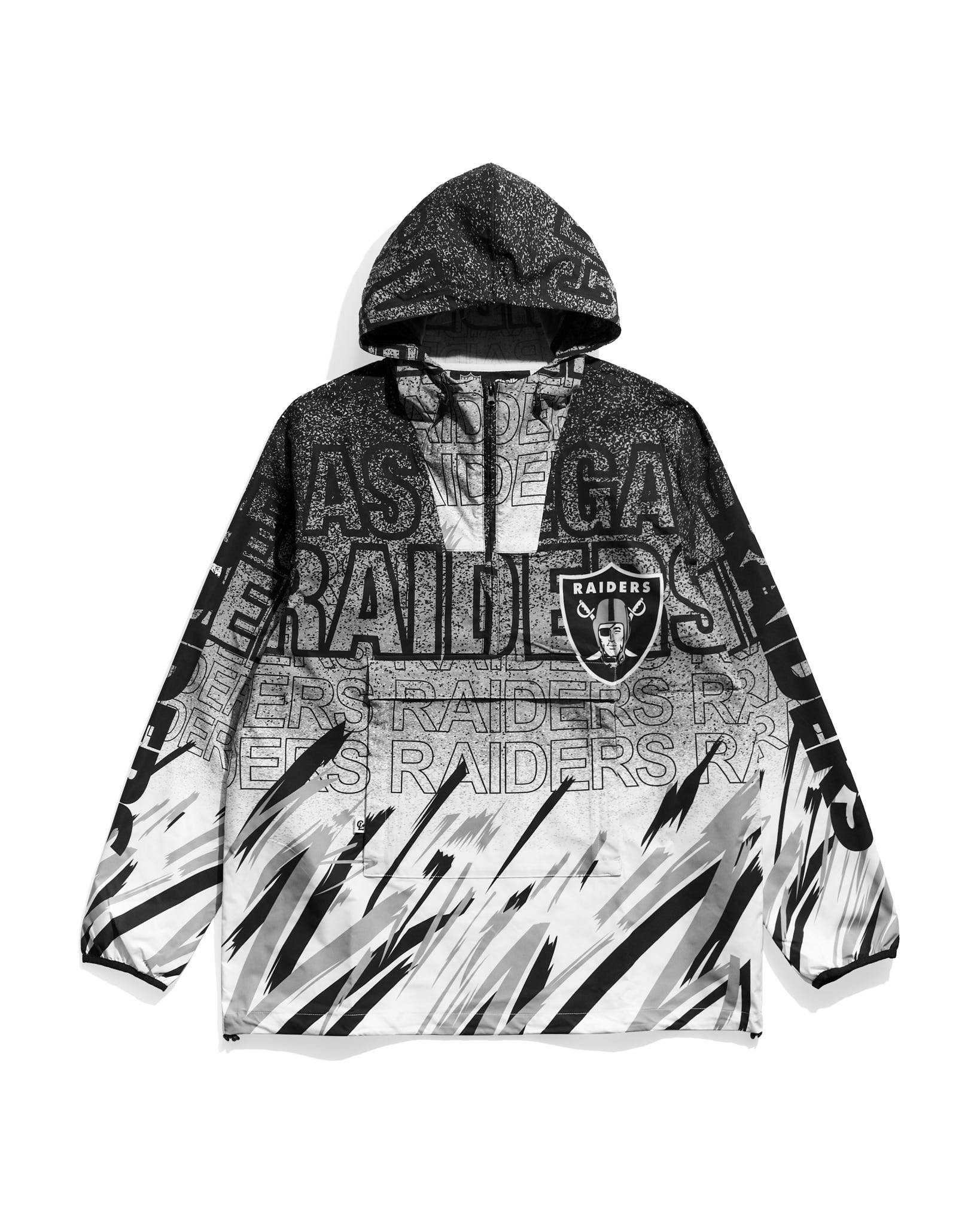 Las Vegas Raiders Sketch Pad Anorak Jacket