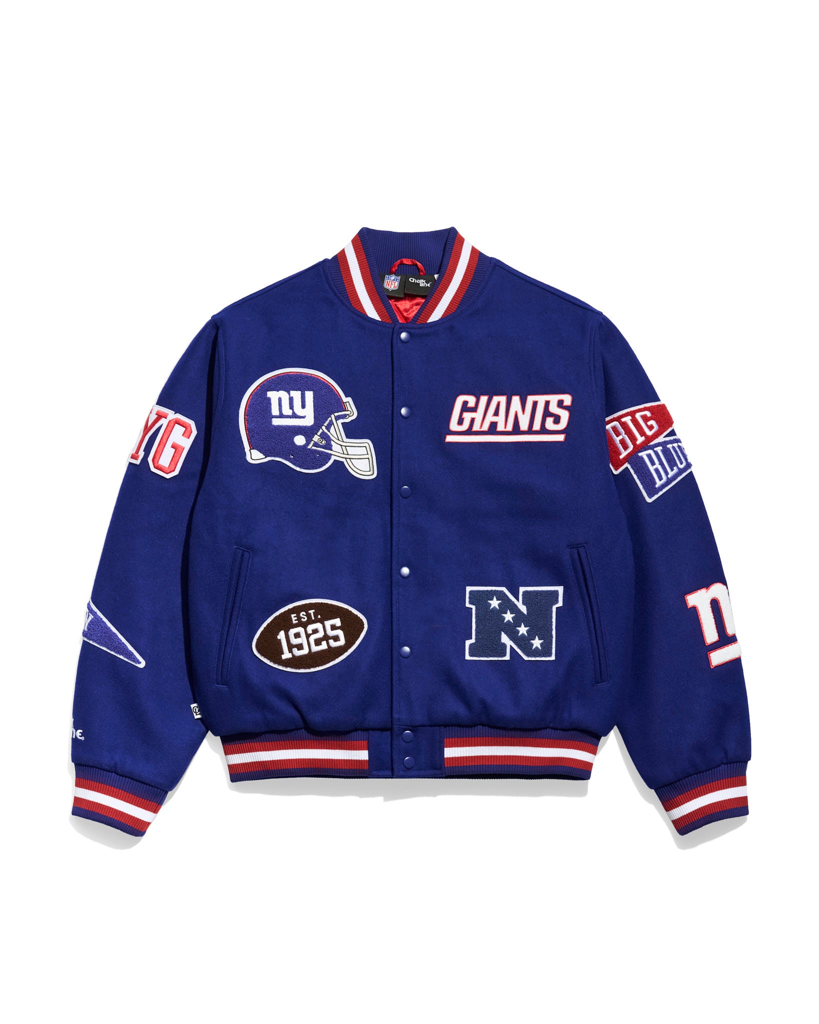Bomber Jacket Vintage Ny Giants Starter Jacket New York Giants
