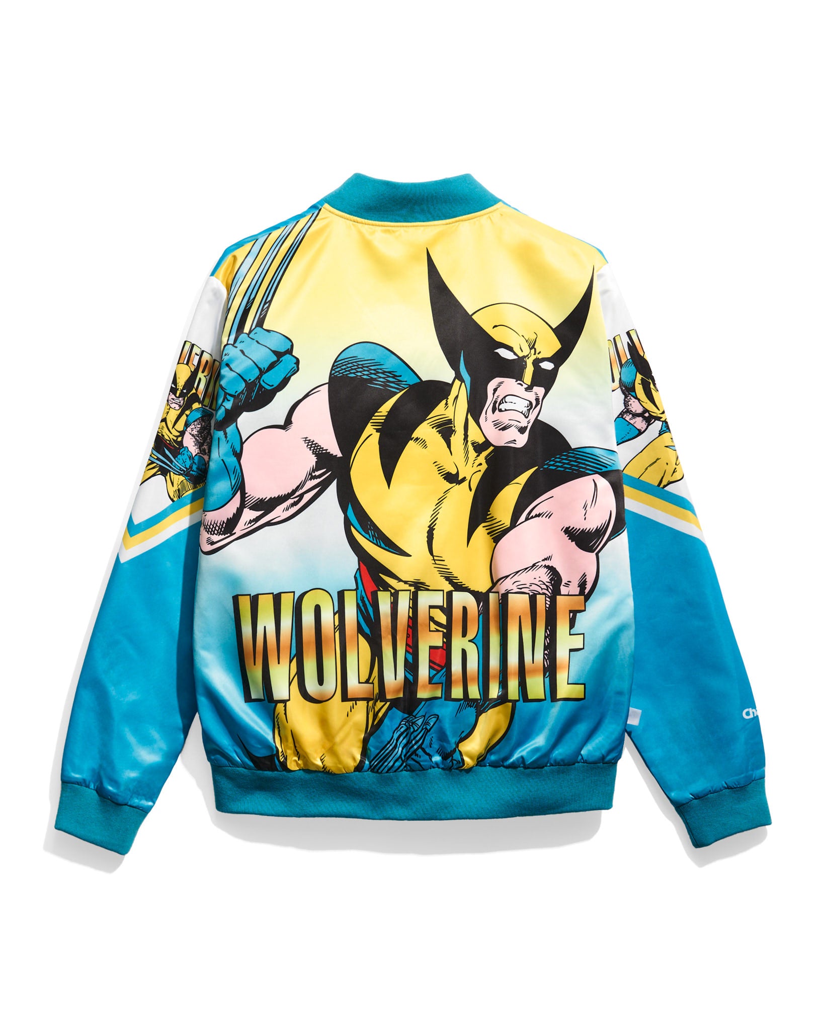 Wolverine Classic Blue Fanimation Satin Jacket