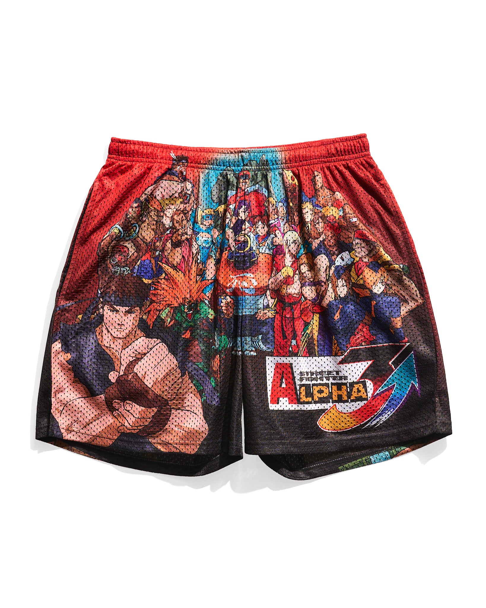 Street Fighter Alpha 3 Roster Retro Shorts