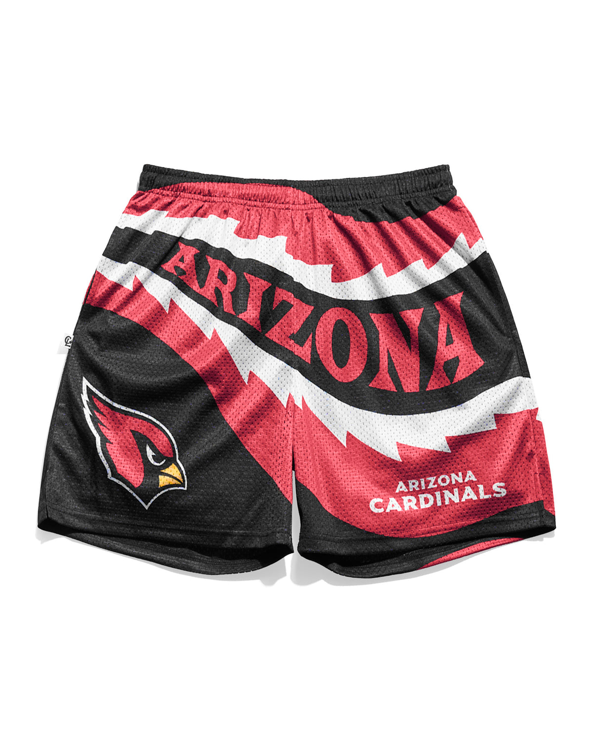 Arizona Cardinals Saw Blade Retro Shorts