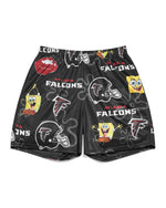 Atlanta Falcons & SpongeBob SquarePants Retro Shorts