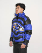 Baltimore Ravens 3D Quilted Puffer Jacket