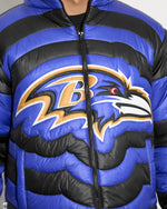 Baltimore Ravens 3D Quilted Puffer Jacket