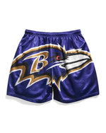 Baltimore Ravens Big Logo Retro Shorts