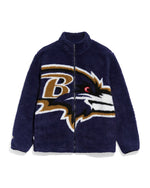 Baltimore Ravens Big Logo Sherpa Jacket