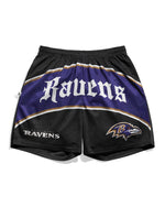 Baltimore Ravens Victorian Retro Shorts
