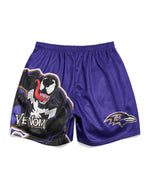 Baltimore Ravens & Venom Retro Shorts