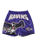 Baltimore Ravens & Venom Retro Shorts