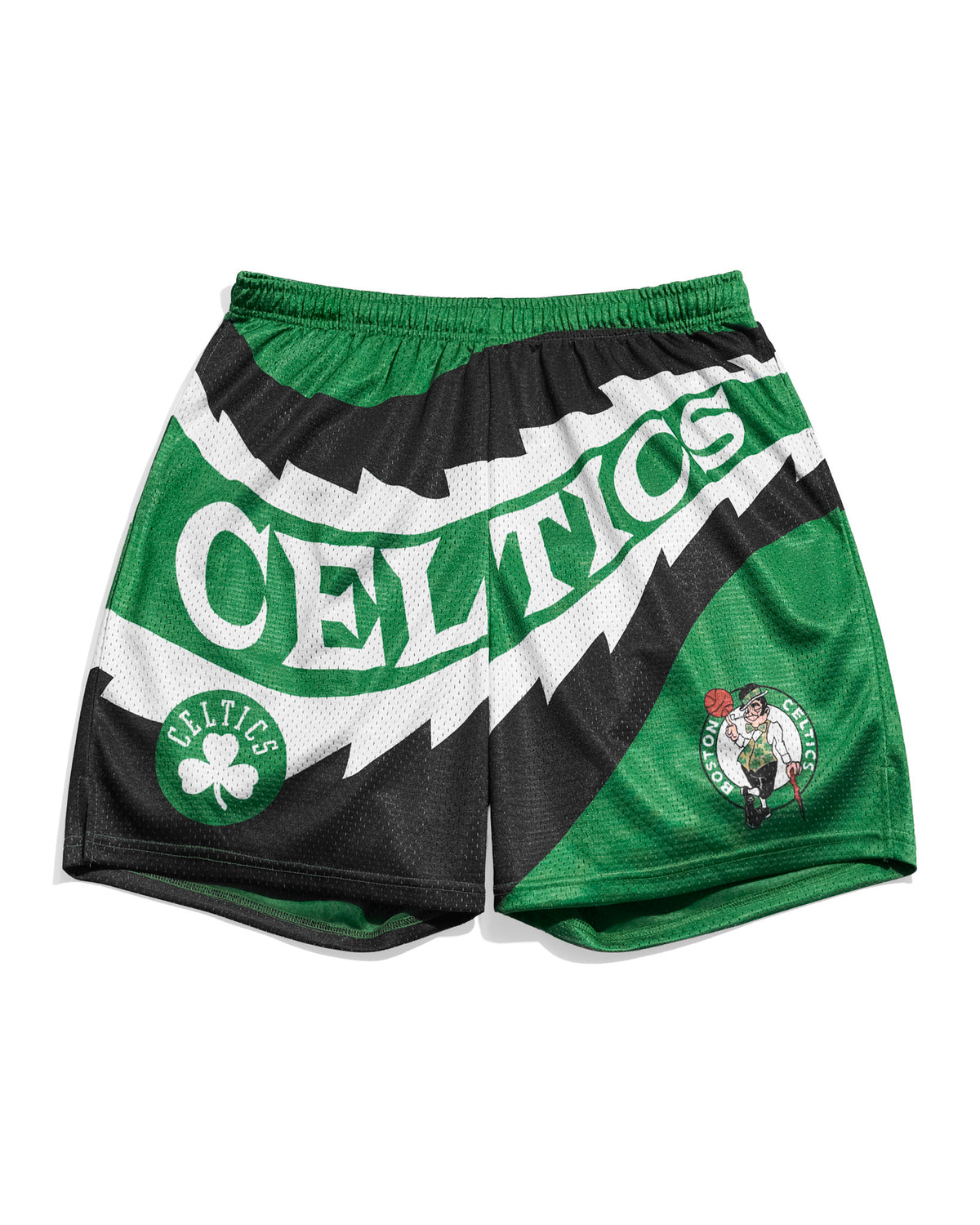 Boston Celtics Saw Blade Retro Shorts
