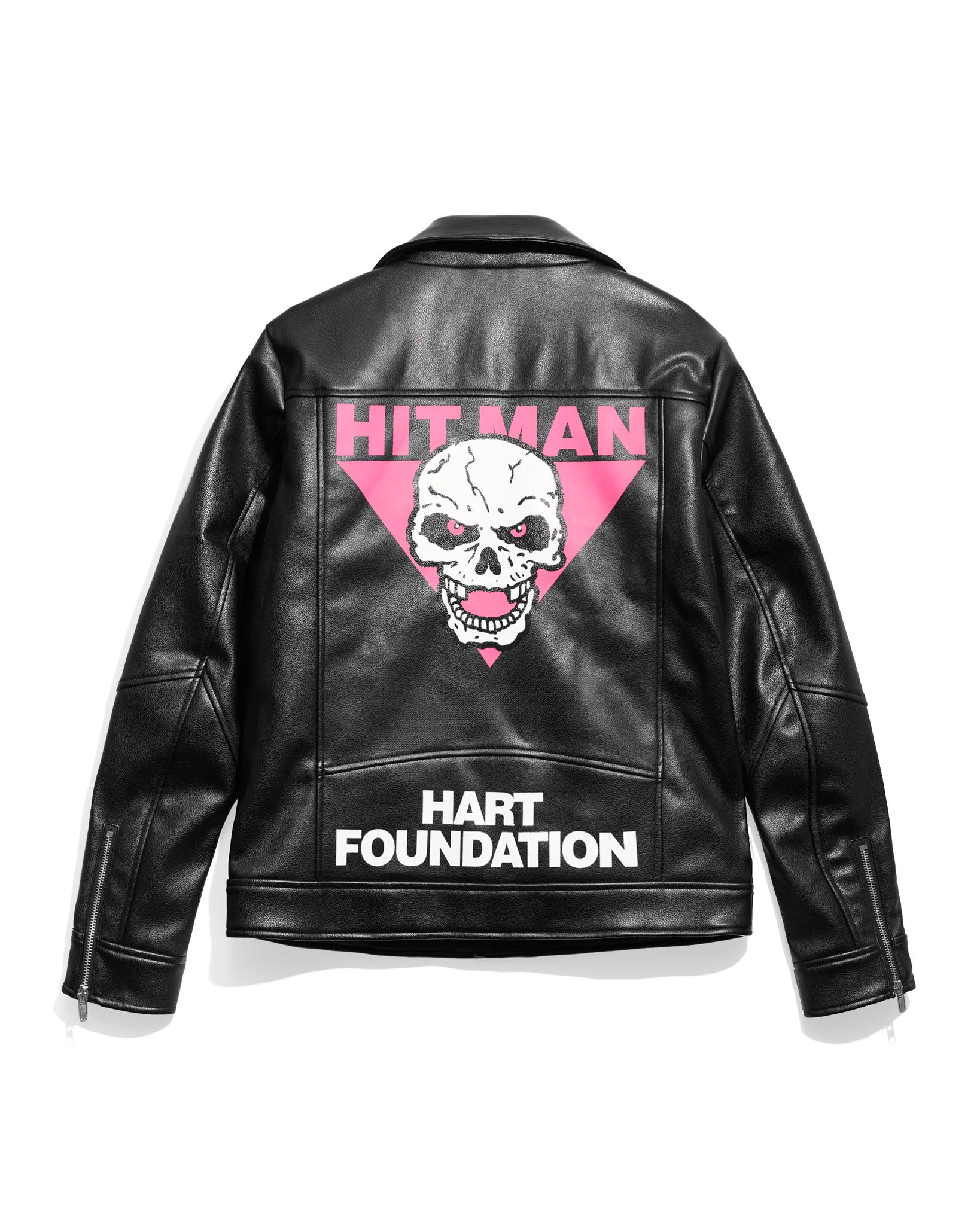 Bret Hart Hitman Hart Foundation 1997 Biker Jacket