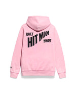 Bret Hart Pink French Terry Hoodie