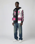 Bret Hart Split Zip Up Entrance Hoodie