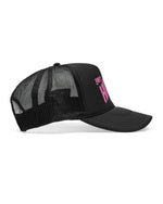Bret Hitman Hart Black Trucker Hat