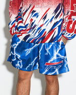 Buffalo Bills Lightning Retro Shorts