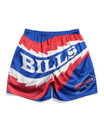 Buffalo Bills Saw Blade Retro Shorts