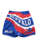 Buffalo Bills Saw Blade Retro Shorts