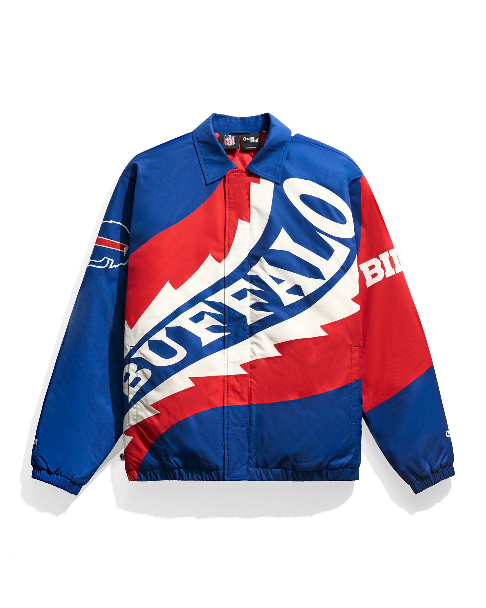 Buffalo Bills Saw Blade Quilted Puffer Jacket