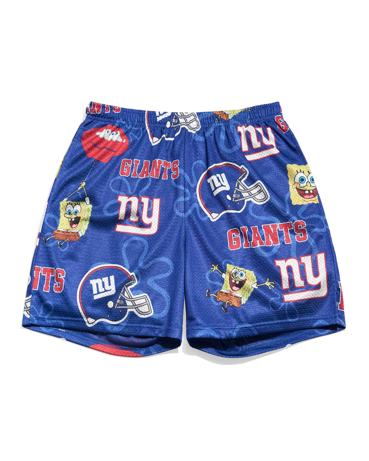 New York Giants & SpongeBob SquarePants Retro Shorts