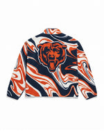 Chicago Bears Marble Full Zip Microfleece