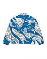 Detroit Lions Marble Full Zip Microfleece
