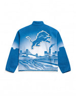 Detroit Lions Landscape Quarter Zip Microfleece Pullover