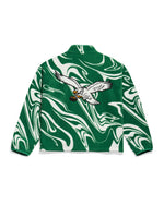 Philadelphia Eagles Classic Marble Full Zip Microfleece