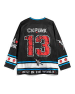 Pre-order |  CM Punk Black Flag Hockey Jersey