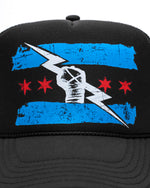 CM Punk Black Flag Trucker Hat