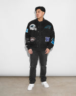 Carolina Panthers Pennant Varsity Jacket