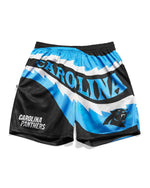 Carolina Panthers Saw Blade Retro Shorts