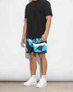 Carolina Panthers Saw Blade Retro Shorts