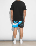 Carolina Panthers Saw Blade Retro Shorts