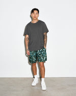 Chalk Line Green Dissolve Retro Shorts