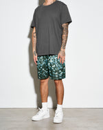 Chalk Line Green Dissolve Retro Shorts