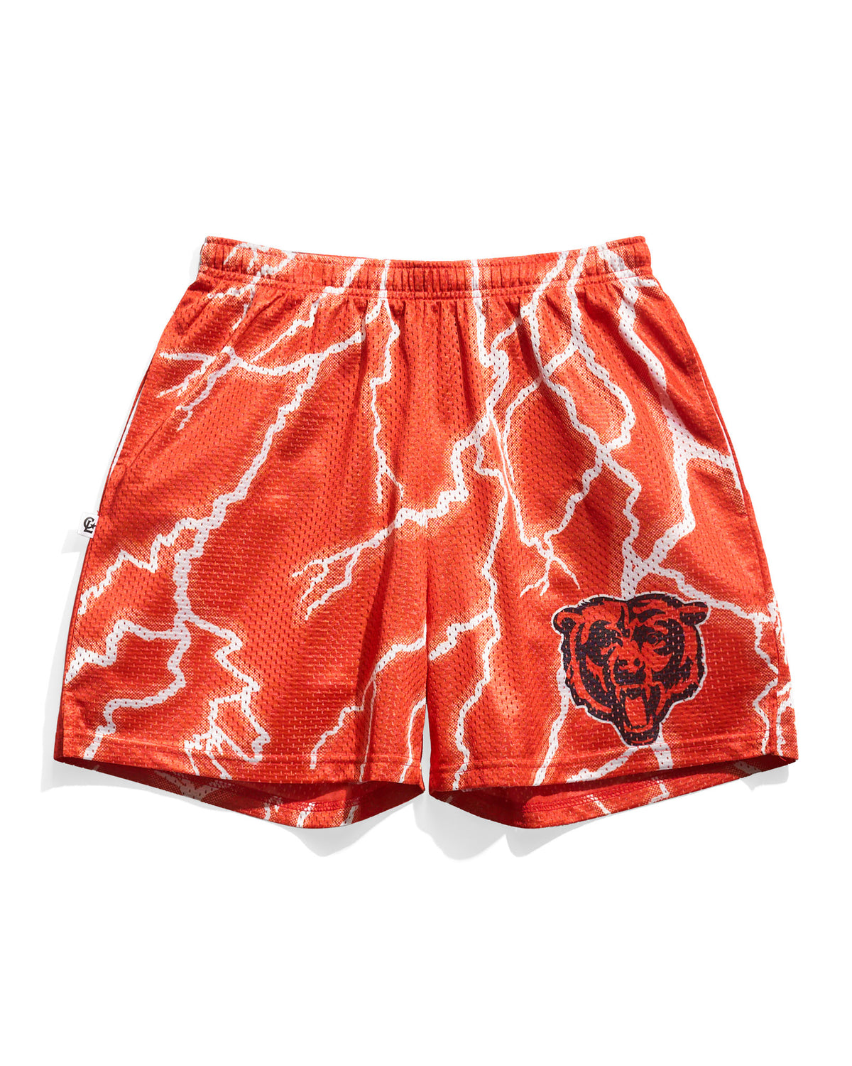 Chicago Bears Lightning Retro Shorts