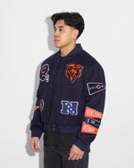 Chicago Bears Pennant Varsity Jacket