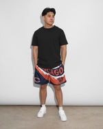Chicago Bears Saw Blade Retro Shorts