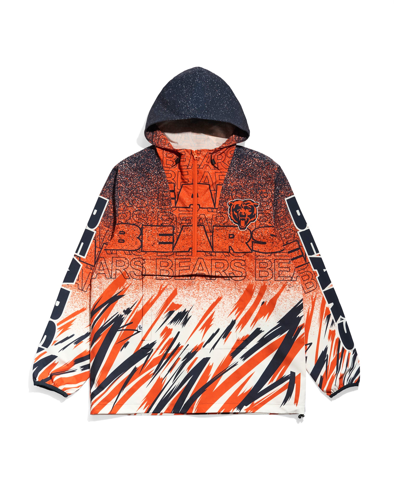 Chicago Bears Sketch Anorak Jacket