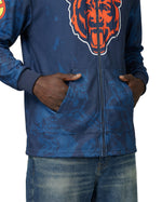 Chicago Bears & X-Men Comic Zip Up Hoodie