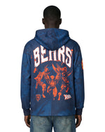 Chicago Bears & X-Men Comic Zip Up Hoodie
