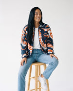 Chicago Bears Marble Full Zip Microfleece