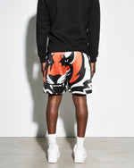 Cincinnati Bengals Big Logo Retro Shorts