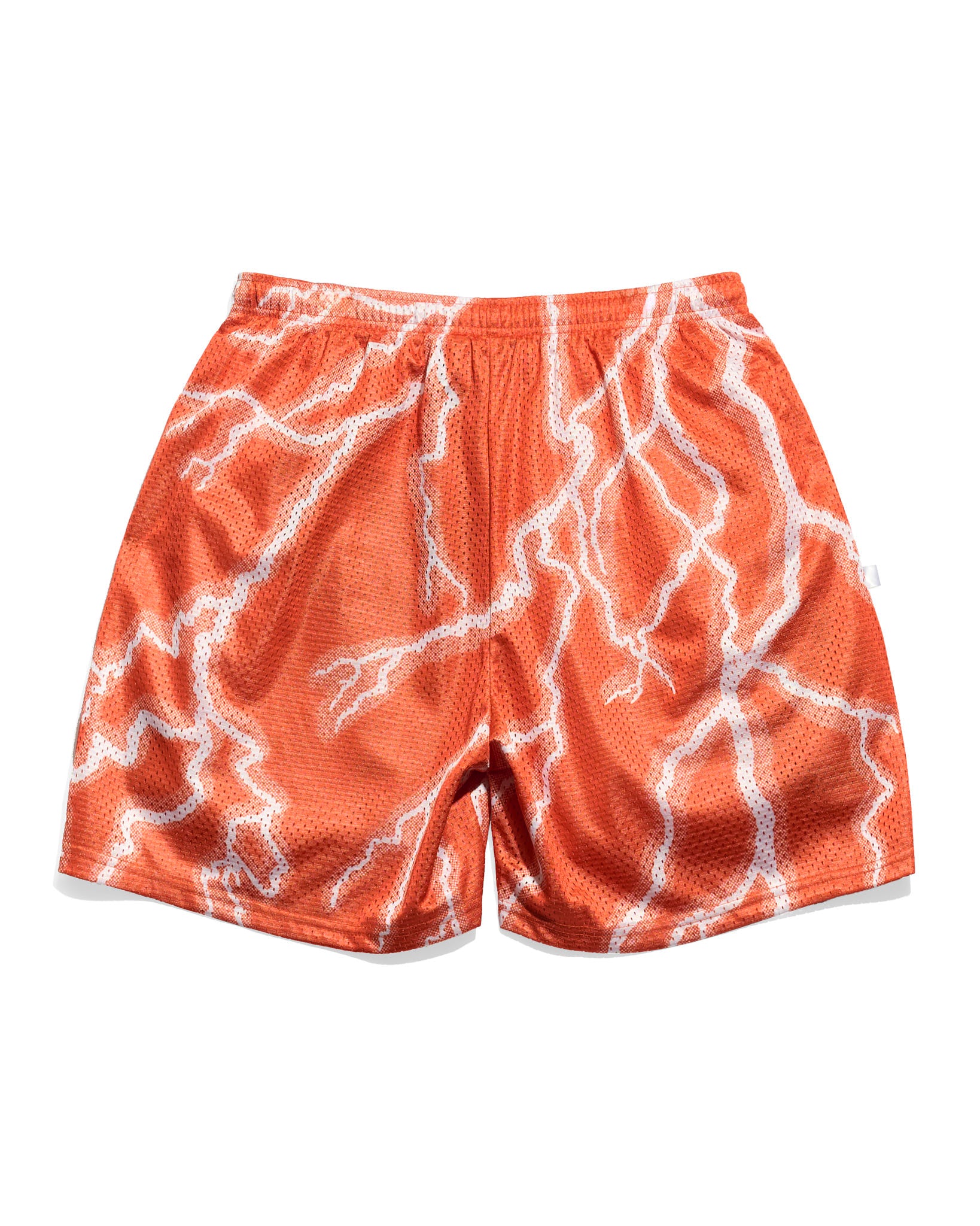 Cincinnati Bengals Lightning Orange Retro Shorts