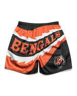 Cincinnati Bengals Saw Blade Retro Shorts