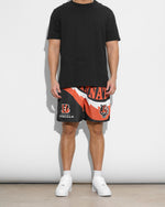 Cincinnati Bengals Saw Blade Retro Shorts