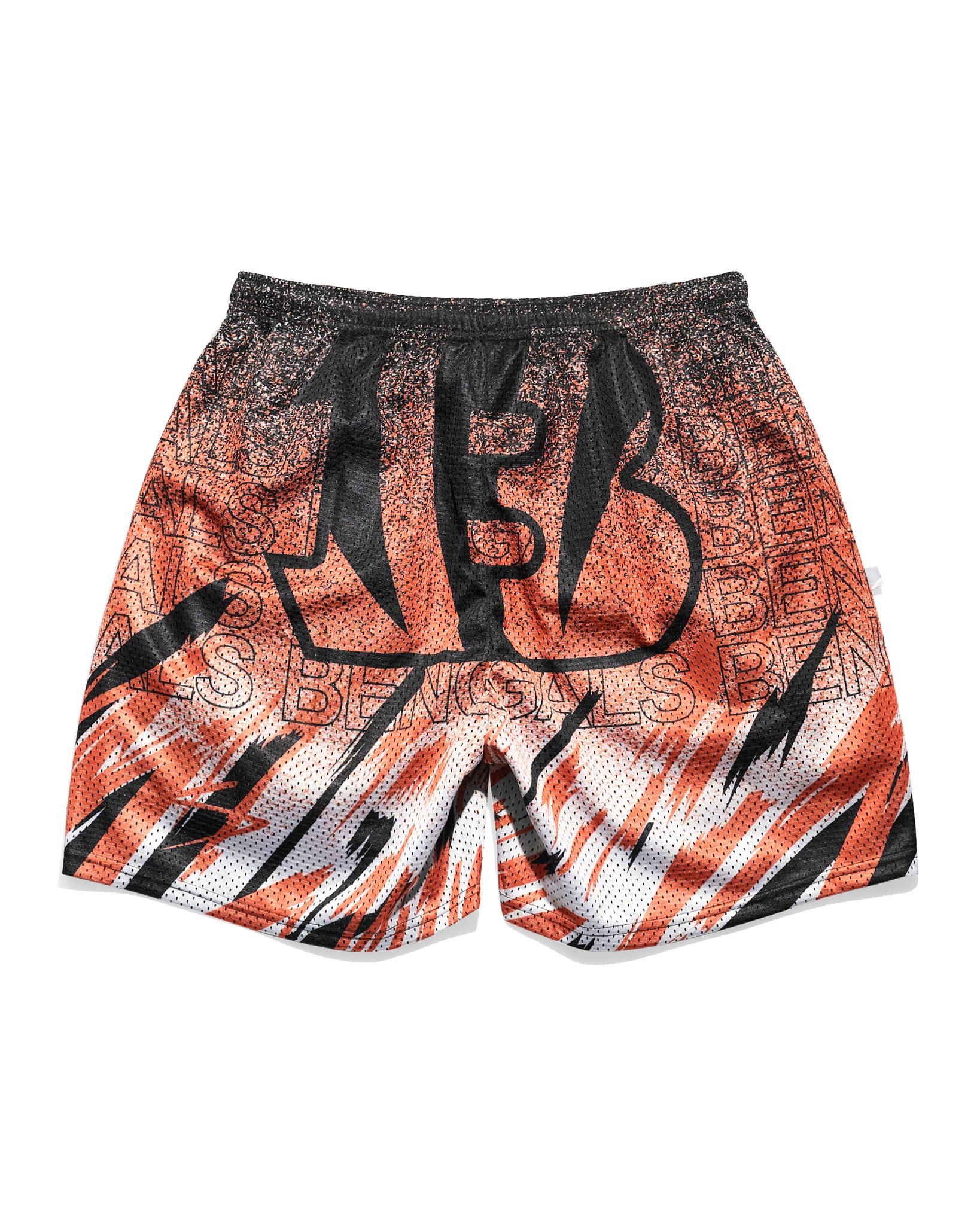 Cincinnati Bengals Sketch Retro Shorts